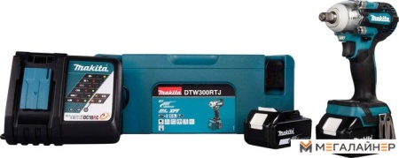 Гайковерт Makita DTW300RTJ (с 2-мя АКБ) купить в Минске с доставкой