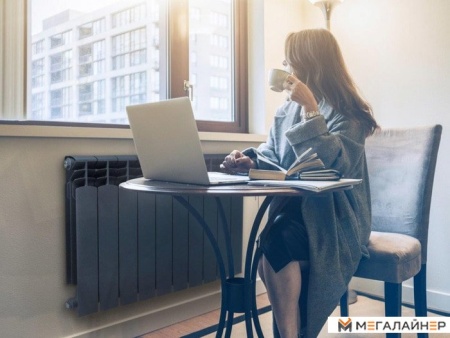 Алюминиевый радиатор Armatura G500F/10 (графит)