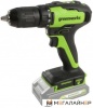 Дрель-шуруповерт Greenworks GD24DD35 3704007 (без АКБ) купить в Минске с доставкой