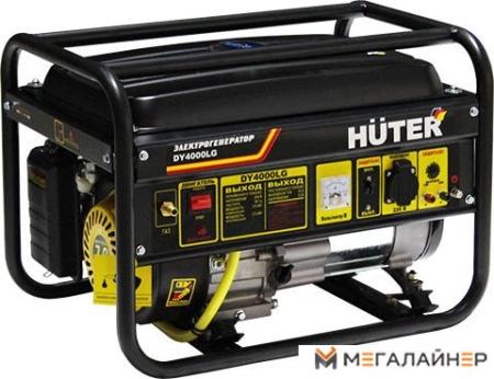 Купить Бензиновый генератор Huter DY4000LG в Минске с доставкой по РБ