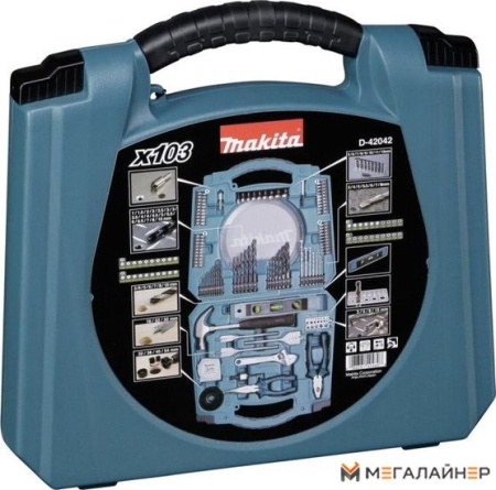 Набор домашнего мастера Makita D-42042 (103 предмета) купить в Минске с доставкой