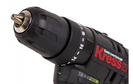 Аккумуляторный шуруповерт бесщеточный ударный Kress KUC12, 12В, 40Нм, 2Ач х 2, ЗУ 1.5А, кейс купить в Минске с доставкой