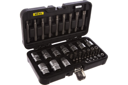 Набор бит и головок TORX 44 предмета BERGER BG044-1214 купить в Минске с доставкой