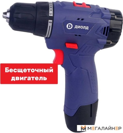 Дрель-шуруповерт ДИОЛД ДЭА-12ЛИ-09 (с 2-мя АКБ, кейс) купить в Минске с доставкой