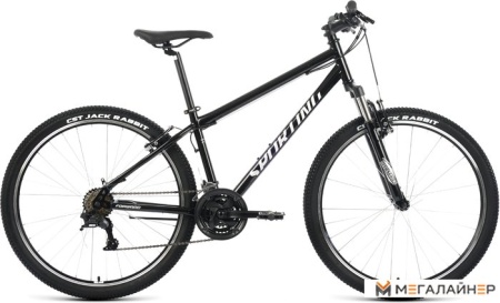 Велосипед Forward Sporting 27.5 1.2 р.19 2022 (черный/серебристый)