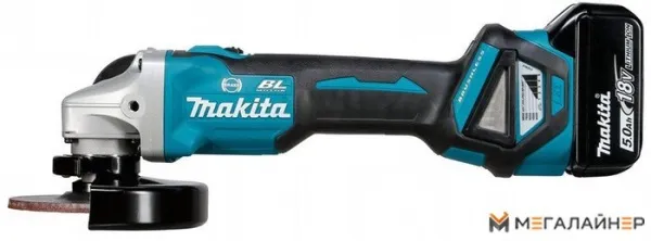Угловая шлифмашина Makita DGA513RTJ (с 2-мя АКБ) купить в Минске с доставкой