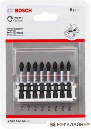Набор бит Bosch 2608522330 (8 предметов) купить в Минске с доставкой