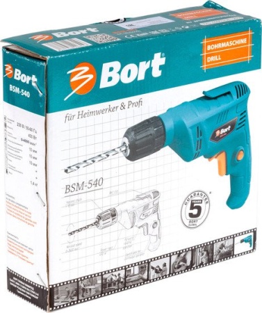 Безударная дрель Bort BSM-540 купить в Минске с доставкой