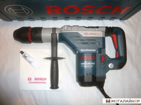 Перфоратор Bosch GBH 5-40 DCE Professional купить в Минске с доставкой