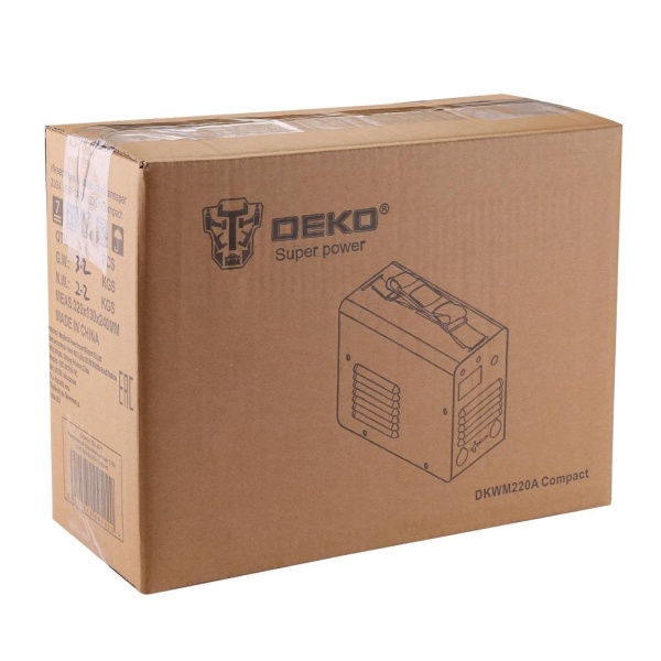 Сварочный инвертор Deko DKWM220A Compact