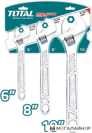 Набор ключей Total THTK1013 (3 предмета) купить в Минске с доставкой