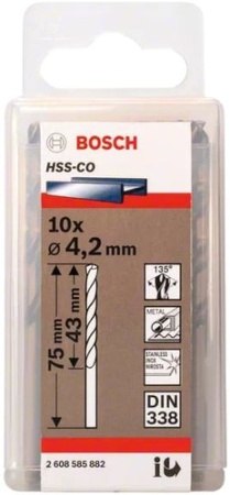 Набор оснастки Bosch 2608585882 (10 предметов)