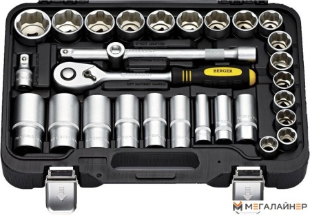 Универсальный набор инструментов Berger BG050-12 (50 предметов) купить в Минске с доставкой