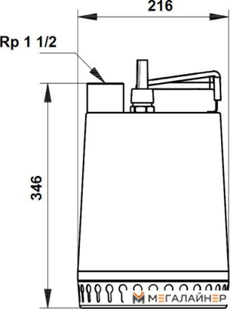 Дренажный насос Grundfos Unilift AP 12.40.08.1 купить в Минске с доставкой