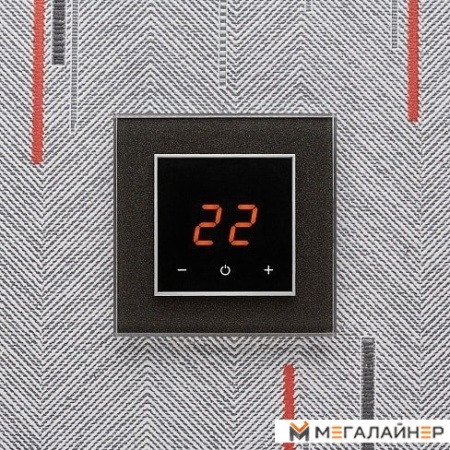 Терморегулятор DeLUMO Orto (0337 сияющий черный)