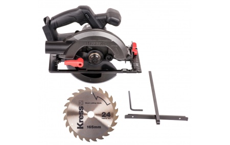 Циркулярная пила аккумуляторная бесщеточная Kress KU520.9 20В, 165мм, без АКБ и ЗУ купить в Минске с доставкой