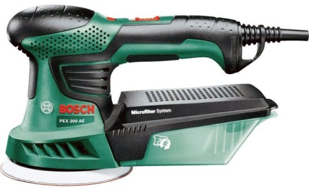 Эксцентриковая шлифмашина Bosch PEX 300 AE (06033A3020) купить в Минске с доставкой