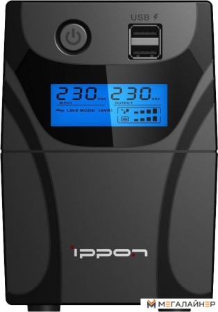 Купить Источник бесперебойного питания IPPON Back Power Pro II 650 Euro в Минске с доставкой