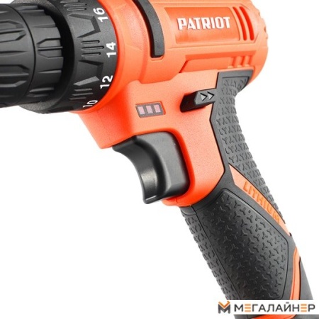 Дрель-шуруповерт Patriot BR 117Li 180301117 (с 2-мя АКБ, кейс) купить в Минске с доставкой