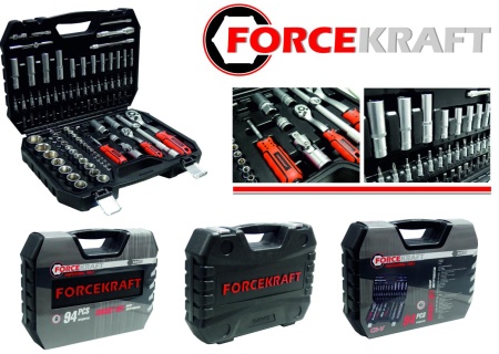 Универсальный набор инструментов ForceKraft FK-4941-5 (94 предмета) купить в Минске с доставкой