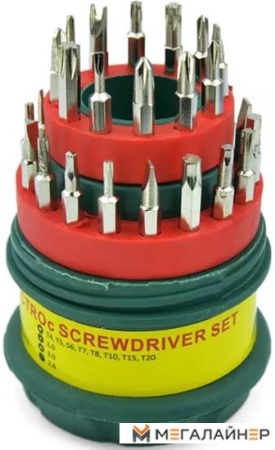 Набор бит Zitrek SPD31 (31 предмет) купить в Минске с доставкой