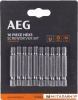 Набор бит AEG Powertools 4932479525 (10 шт) купить в Минске с доставкой
