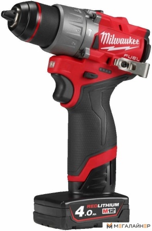 Ударная дрель-шуруповерт Milwaukee M12 FUEL M12FPD2-402X 4933479869 (с 2-мя АКБ 4 Ач, кейс) купить в Минске с доставкой