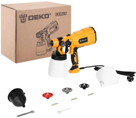 Краскораспылитель Deko DKSG55K1 HVLP купить в Минске с доставкой