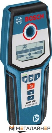 Купить Детектор скрытой проводки Bosch GMS 120 Professional в Минске с доставкой