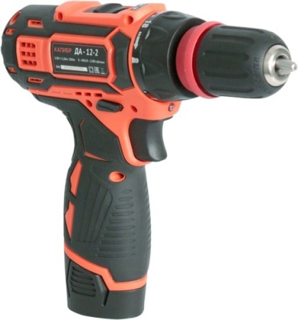 Дрель-шуруповерт Калибр ДА-12-2 (с 2-мя АКБ, кейс) купить в Минске с доставкой