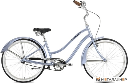 Велосипед Stinger Cruiser Lady 2021 (голубой)