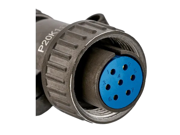 Разъем 7pin (TIG) кабельный Сварог IHQ0710