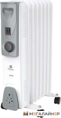 Масляный радиатор Royal Clima Siena ROR-S7-1500M