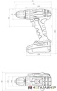 Дрель-шуруповерт Metabo BS 14.4 602206550 (с 2-мя АКБ, кейс) купить в Минске с доставкой