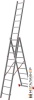 Лестница-стремянка Новая высота алюминиевая трёхсекционная 3x9 (1230309) купить в Минске с доставкой