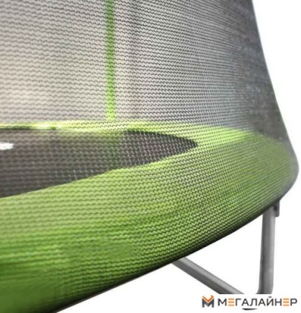 Батут Arland 10ft с внешней сеткой и лестницей (светло-зеленый)