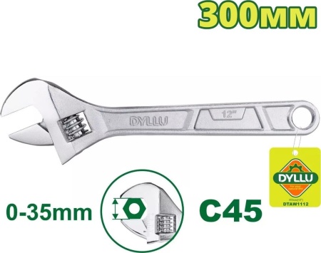 Ключ разводной Dyllu DTAW1112 купить в Минске с доставкой