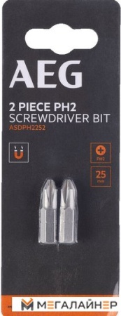 Набор бит AEG Powertools 4932479520 (2 шт) купить в Минске с доставкой