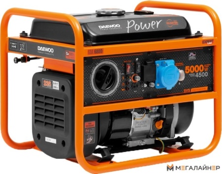 Купить Бензиновый генератор Daewoo Power GDA 6800i в Минске с доставкой по РБ
