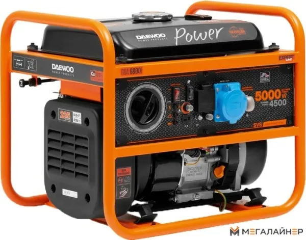 Купить Бензиновый генератор Daewoo Power GDA 6800i в Минске с доставкой по РБ