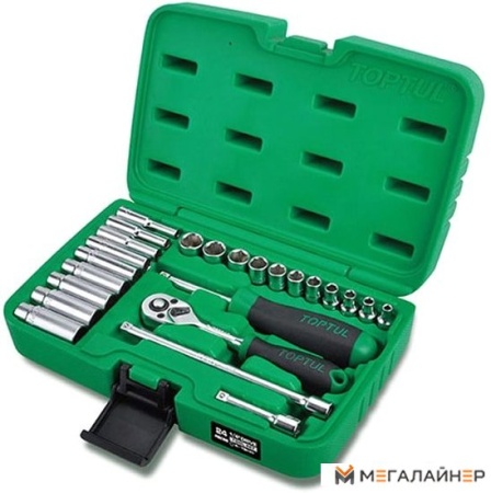 Набор торцевых головок Toptul GCAI2403 24 предмета купить в Минске с доставкой