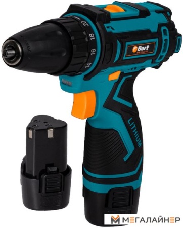 Дрель-шуруповерт Bort BAB-12x2Li-FD (с 2-мя АКБ) купить в Минске с доставкой