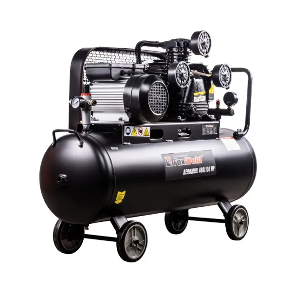 Компрессор масляный ременной Foxweld AEROMAX 480/100 HP
