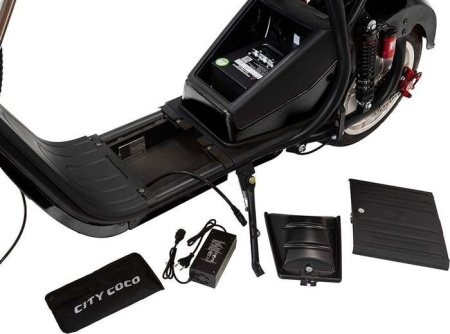 Электроскутер Yakama AP-H009-23 (черный)