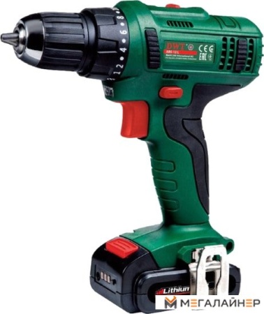 Дрель-шуруповерт DWT ABS-12 L-2 BMC (с 2-мя АКБ, кейс) купить в Минске с доставкой