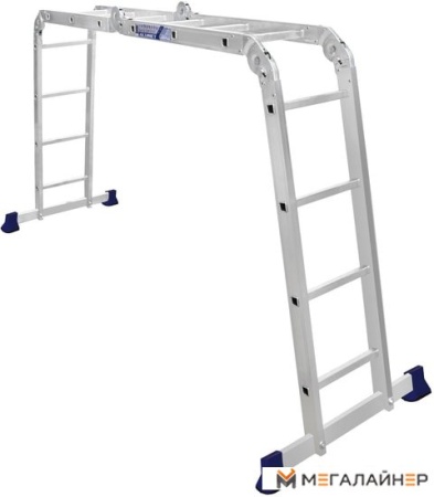 Лестница-трансформер Алюмет TL4034 (2x3+2x4 сутпеней) купить в Минске с доставкой