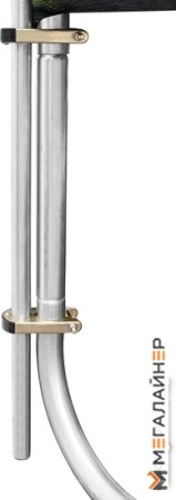 Батут Alpin 3.12 м с защитной сеткой и лестницей