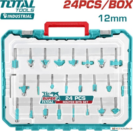 Набор фрез Total TACSR12412 (24 предмета) купить в Минске с доставкой