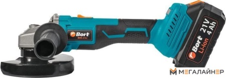 Угловая шлифмашина Bort BWS-21LI (с 2-мя АКБ, кейс) купить в Минске с доставкой