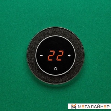 Терморегулятор DeLUMO Ronda (0337 сияющий черный)